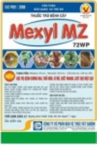 Mexyl MZ 72WP - Vật Tư Cao Su Phương Anh - Công Ty TNHH MTV Sản Xuất Thương Mại Và Dịch Vụ Phương Anh